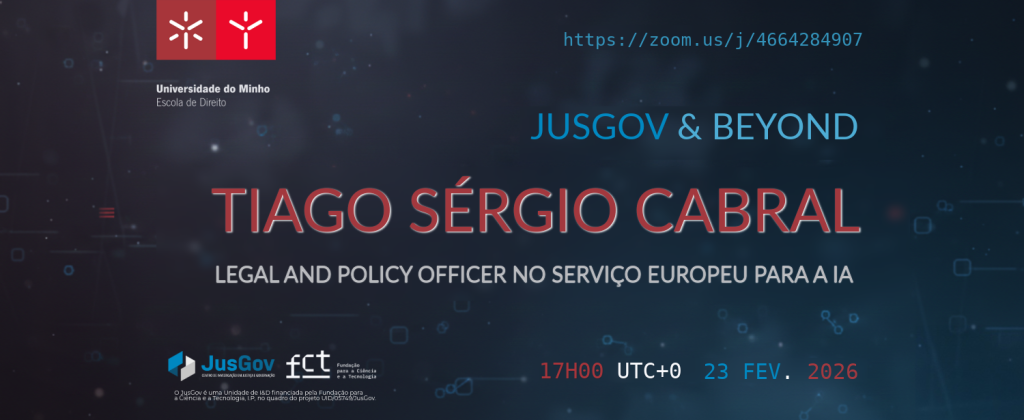 JusGov and Beyond: Tiago Sérgio Cabral